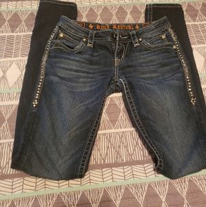 Rock Revival Skinny Jeans Size 27